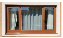 Купить коричневые пластиковые окна